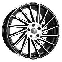 Keskin Tuning KT17 18, 8, 5, 112, 45, 72.6, BLACK FRONT POLISH,