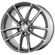 Brock B38 18, 8, 5, 114.3, 49, 72.6, Himalaya Grey Voll-Poliert ,