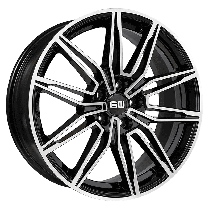 Elite Wheels ASSOS 19, 8, 5, 112, 30, 66.6, black polished,