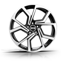 Elite Wheels CYCLONE 19, 8, 5, 114.3, 40, 67.1, black polished,