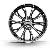 Elite Wheels LIGHT 18, 8, 5, 112, 30, 66.6, black polished,