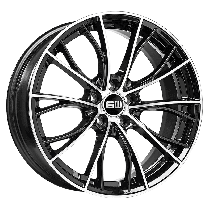 Elite Wheels LIGHT 18, 9, 5, 112, 40, 66.6, black polished,