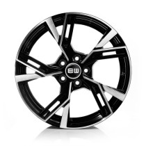 Elite Wheels THOTH 19, 8.5, 5, 112, 45, 66.45, black polished,