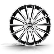 Elite Wheels WILDBEAUTY 17, 7.5, 5, 112, 45, 66.5, black polished,
