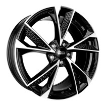 MAM Felgen RS6 17, 7.5, 5, 120, 35, 72.6, BLACK FRONT POLISH,