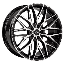 Oxigin 25 Oxcross 19, 8.5, 5, 114.3, 43, 72.6, black full polish,