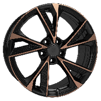 MAM Felgen RS6 19, 8.5, 5, 112, 30, 72.6, MATT BLACK FRONT COPPER,