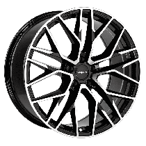 Carmani 20 Ludwig 19, 8.5, 5, 120, 45, 65.1, black polish,