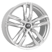 MAM Felgen RS3 16, 7, 5, 112, 38, 66.6, silver painted,