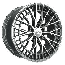 MAM Felgen GT2 19, 8.5, 5, 112, 30.1, 66.6, PALLADIUM FRONT POLISH,