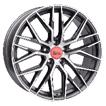 MAM Felgen RS4 19, 8.5, 5, 112, 30, 72.6, PALLADIUM FRONT POLISH,
