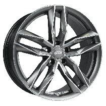 MAM Felgen RS3 18, 8, 5, 114.3, 45, 72.6, MATT PALLADIUM FRONT POLISH,