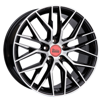 MAM Felgen RS4 18, 8, 5, 114.3, 40, 72.6, BLACK FRONT POLISH,