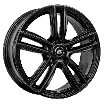 RC DESIGN RC27 17, 6.5, 5, 114.3, 32, 66.1, Schwarz Glanz,