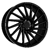 Keskin Tuning KT17 19, 8.5, 5, 112, 45, 72.6, MATT BLACK LIP POLISH,