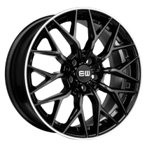 Elite Wheels VIPER X 19, 8, 5, 112, 45, 66.6, BLACK LIP POLISHED,