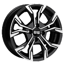 Elite Wheels VIGOR 15, 5.5, 4, 100, 35, 67.1, black polished,