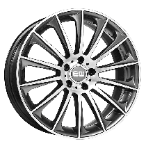 Elite Wheels WILDBEAUTY 17, 7.5, 5, 112, 45, 66.5, PALLADIUM POLISHED,
