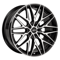 Oxigin 25 Oxcross 18, 7.5, 5, 108, 52, 63.4, black full polish,