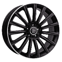 Keskin Tuning KT18 18, 8, 5, 112, 30, 72.6, MATT BLACK LIP POLISH,