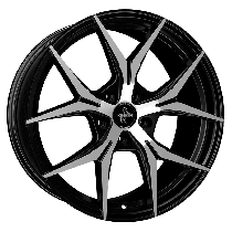Keskin Tuning KT19 18, 8, 5, 120, 35, 72.6, BLACK FRONT POLISH,