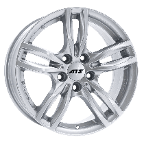 ATS Evolution 18, 8, 5, 120, 43, 72.6, polar-silber,