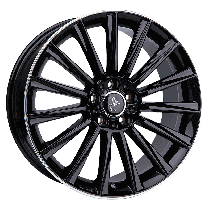 Keskin Tuning KT18 17, 7, 5, 114.3, 40, 72.6, black lip polish,