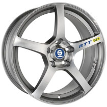 Janta aliaj SPARCO RTT 524 Matt Silver Tech Diamond Cut 8x17 5x108 ET45