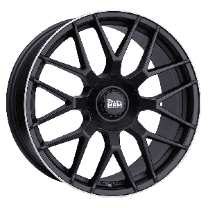 MAM Felgen GT1 17, 7.5, 5, 108, 45, 72.6, MATT BLACK LIP POLISH,