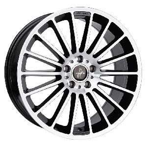 Keskin Tuning KT15 17, 7, 5, 112, 38, 66.6, BLACK FRONT POLISH,