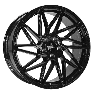 Keskin Tuning KT20 18, 8, 5, 114.3, 40, 72.6, black painted,