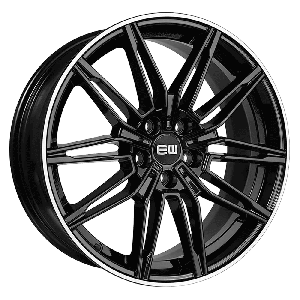 Elite Wheels ASSOS 18, 8, 5, 112, 43, 66.6, BLACK LIP POLISHED,