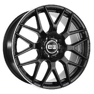 Elite Wheels ELEGANCE-R 18, 8, 5, 112, 45, 66.5, BLACK LIP POLISHED,
