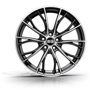 Elite Wheels LIGHT 19, 8.5, 5, 112, 30, 66.6, black polished,