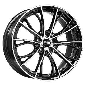 Elite Wheels LIGHT 19, 8.5, 5, 112, 45, 66.6, black polished,