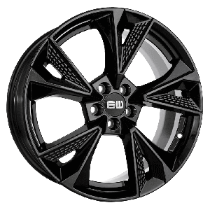 Elite Wheels LUSTER 18, 8, 5, 112, 45, 66.45, black,