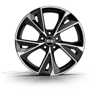 Elite Wheels LUSTER 19, 8, 5, 112, 35, 66.45, black polished,