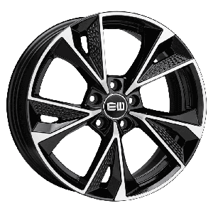 Elite Wheels LUSTER 19, 8, 5, 112, 35, 66.6, PALLADIUM MATT POLISHED,