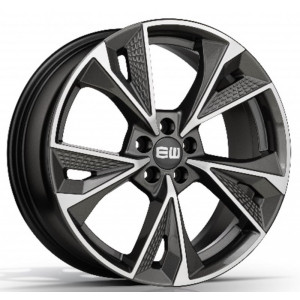 Elite Wheels LUSTER 19, 8, 5, 112, 45, 66.6, PALLADIUM MATT POLISHED,