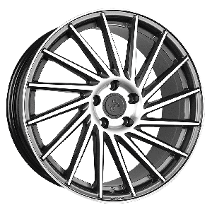 Keskin Tuning KT17 18, 8, 5, 108, 45, 72.6, BLACK FRONT POLISH,