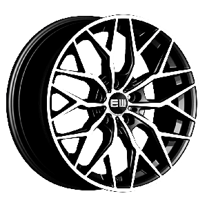 Elite Wheels VIPER X 18, 8, 5, 114.3, 40, 67.1, black polished,