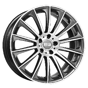 Elite Wheels WILD BEAUTY 17, 7.5, 5, 112, 35, 66.5, PALLADIUM POLISHED,