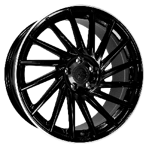 Keskin Tuning KT17 19, 8.5, 5, 112, 30, 72.6, MATT BLACK LIP POLISH,