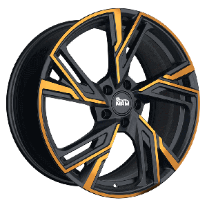 MAM Felgen RS5 18, 8, 5, 108, 40, 72.6, MATT BLACK FRONT COPPER,