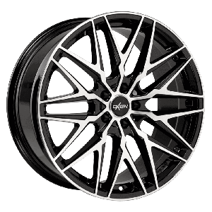 Oxigin 25 Oxcross 19, 8.5, 5, 114.3, 35, 72.6, black full polish,