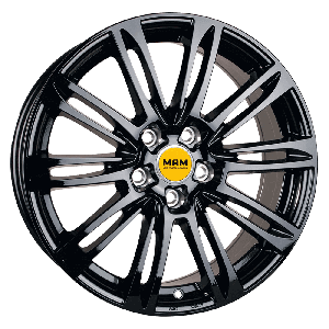 MAM Felgen A4 19, 8, 5, 112, 45, 66.6, black painted,