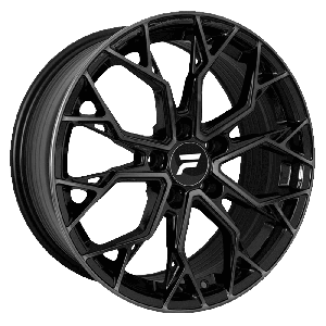 FLOWTEC SPYDER 17, 7.5, 5, 112, 40, 66.6, Black smoke polish,