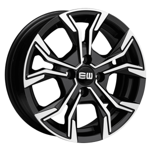 Elite Wheels VIGOR 15, 6, 5, 100, 40, 67.1, black polished,