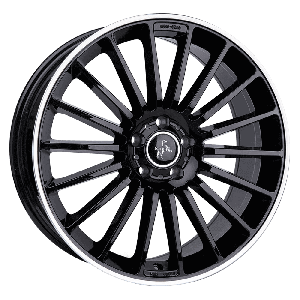 Keskin Tuning KT15 17, 7, 5, 112, 48, 66.6, black lip polish,